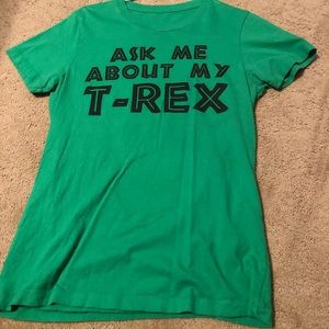 Ask me about my t-Rex